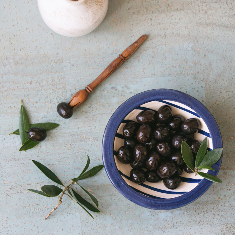 Schwarze Oliven aus Palästina Schwarze Oliven aus Palästina